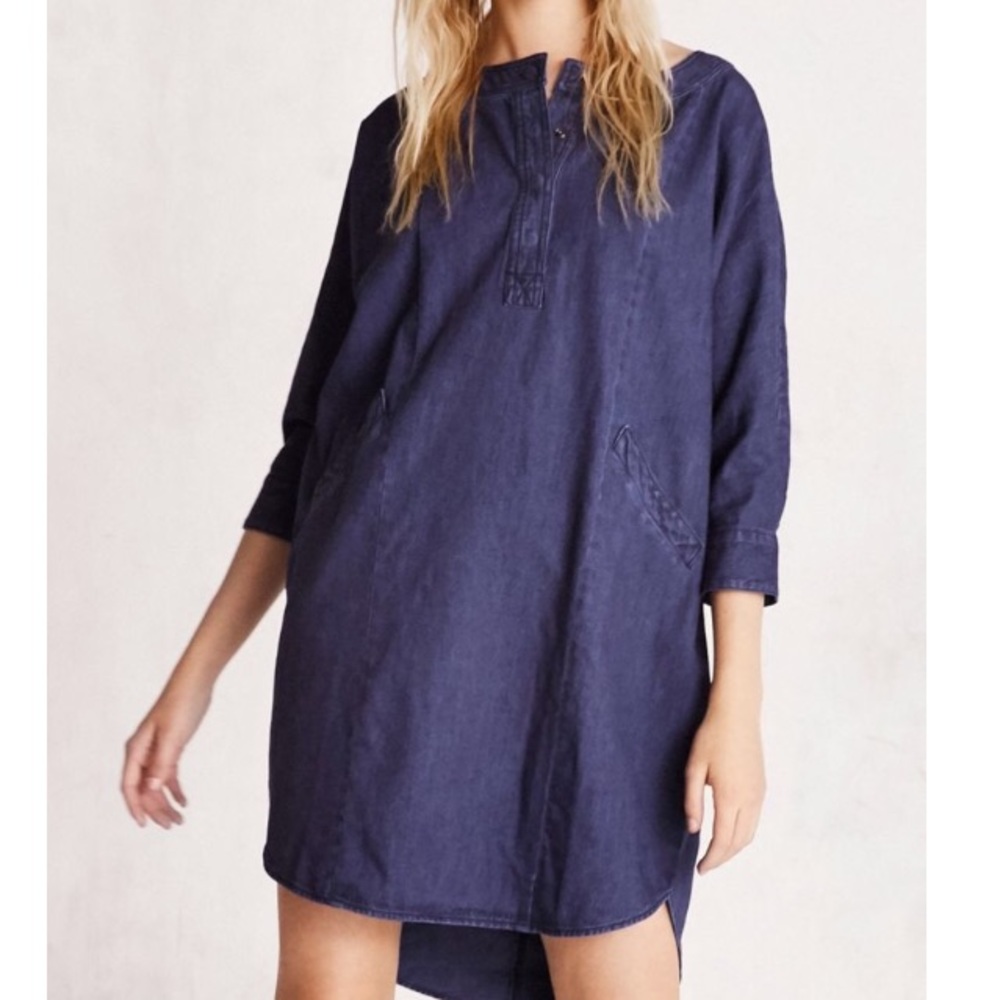 UO oversized denim dress